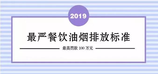 北京嚴(yán)餐飲油煙排放標(biāo)準(zhǔn)開(kāi)始執(zhí)行！高罰款100萬(wàn)