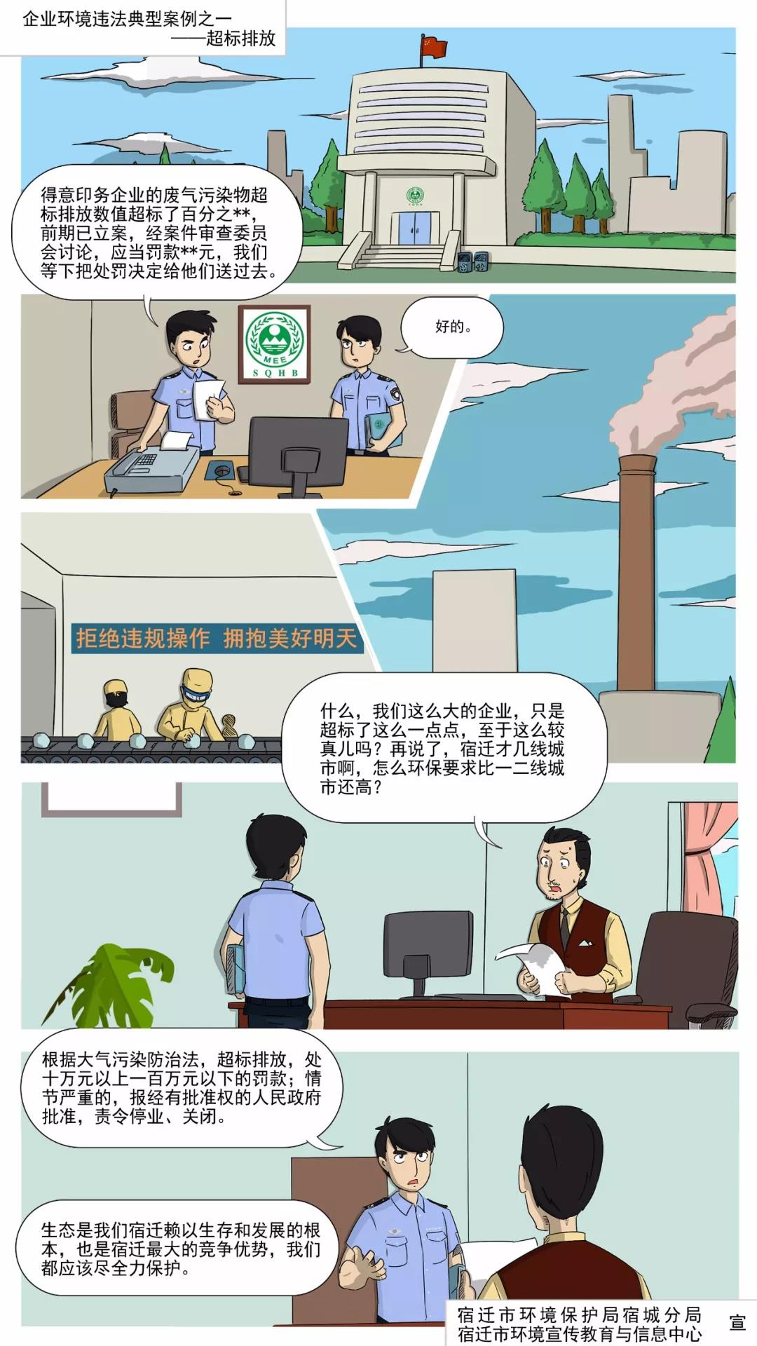 局用漫畫(huà)解讀：常見(jiàn)的企業(yè)環(huán)境違法行為有哪些？